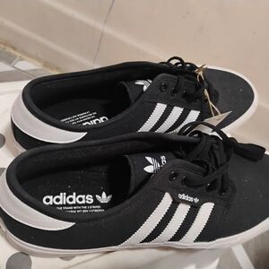 Adidas Black and White Sneakers
